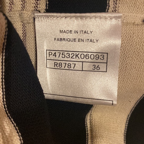 Chanel 14C 2014 Cruise Gondola  Karl Lagerfeld CC logo button knit dress… - Picture 6 of 15